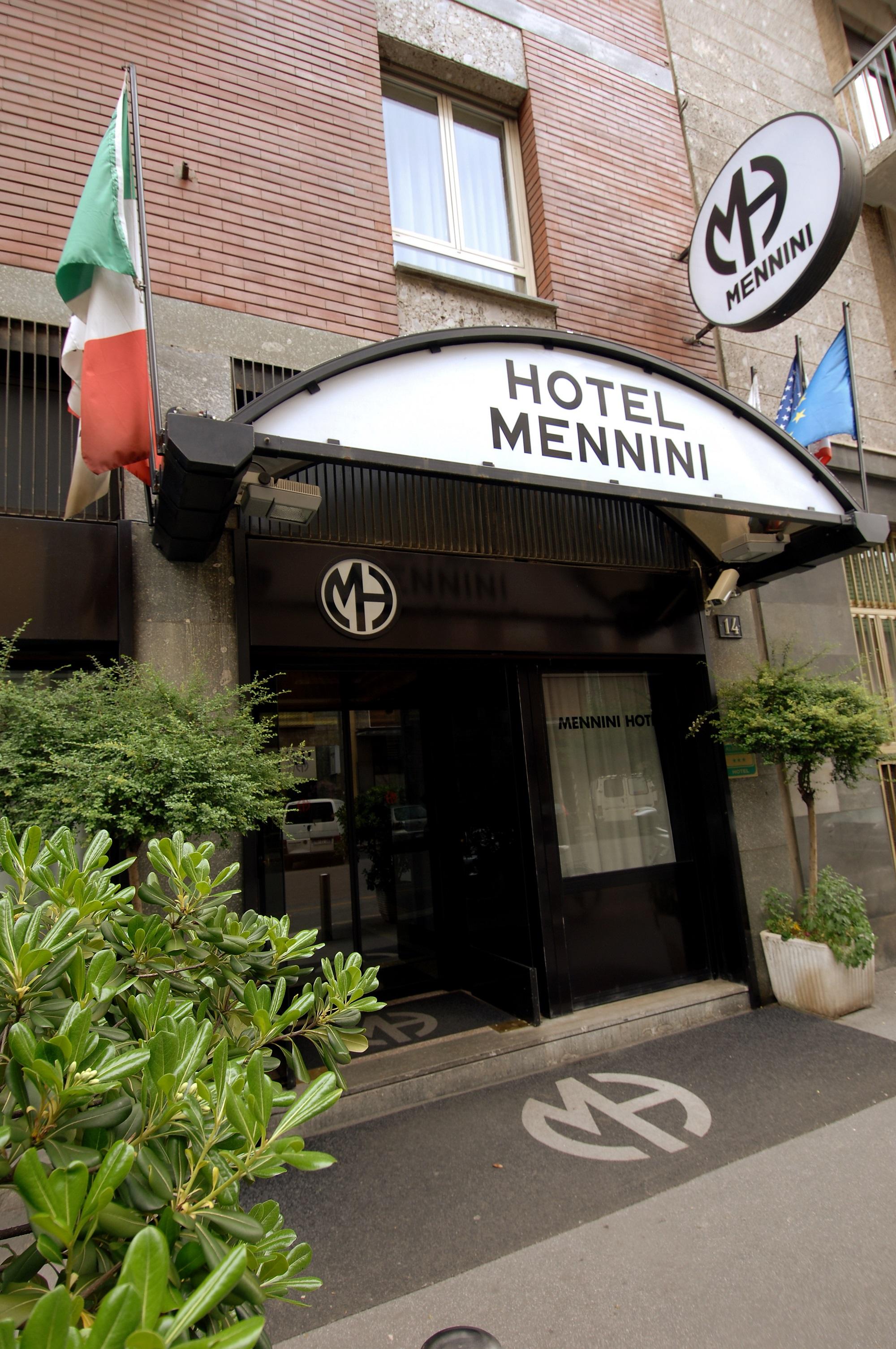 Hotel Mennini Milánó Kültér fotó